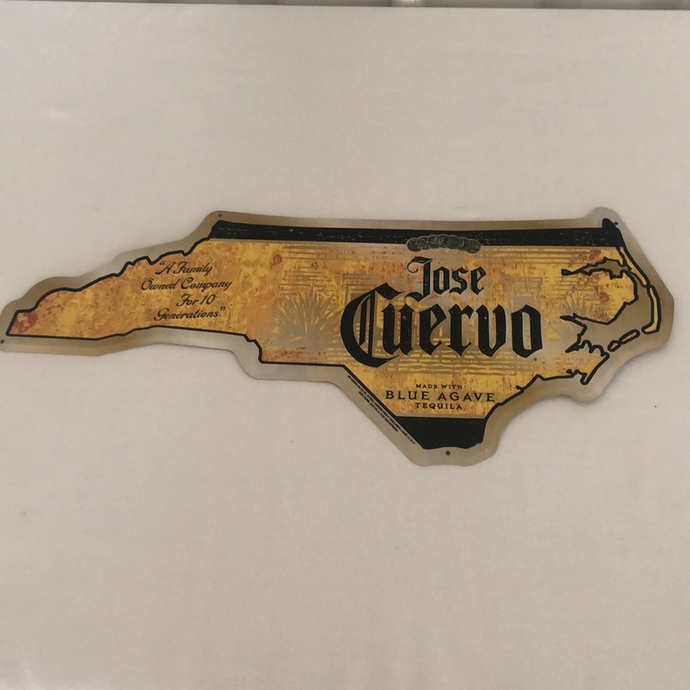 Metal "Jose Cuervo" Sign